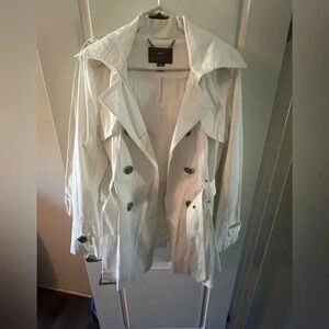 MISS SIXTY WHITE TRENCH COAT- NWOT